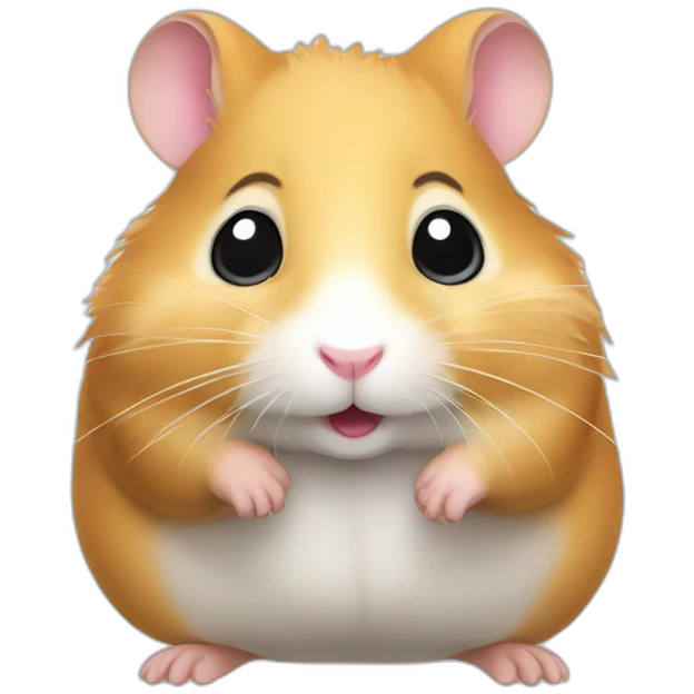 Hamster pouce vers le haut emoji