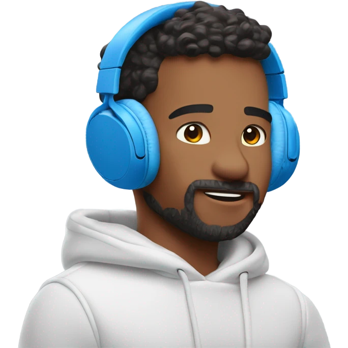 Apple Airpods Max blau emoji