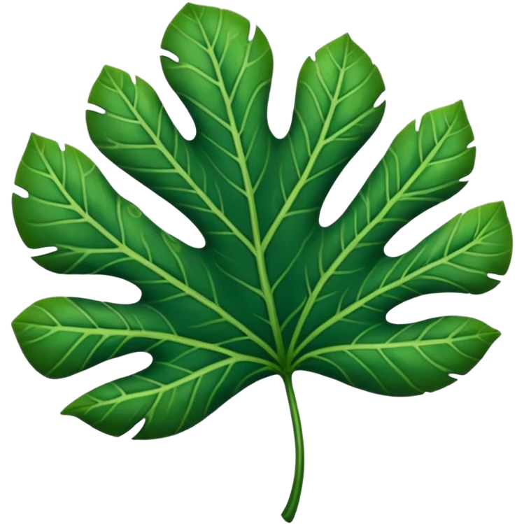 jungle leaf emoji