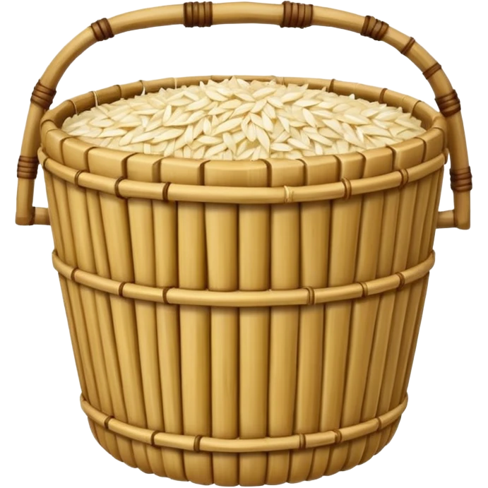Laos sticky rice container emoji