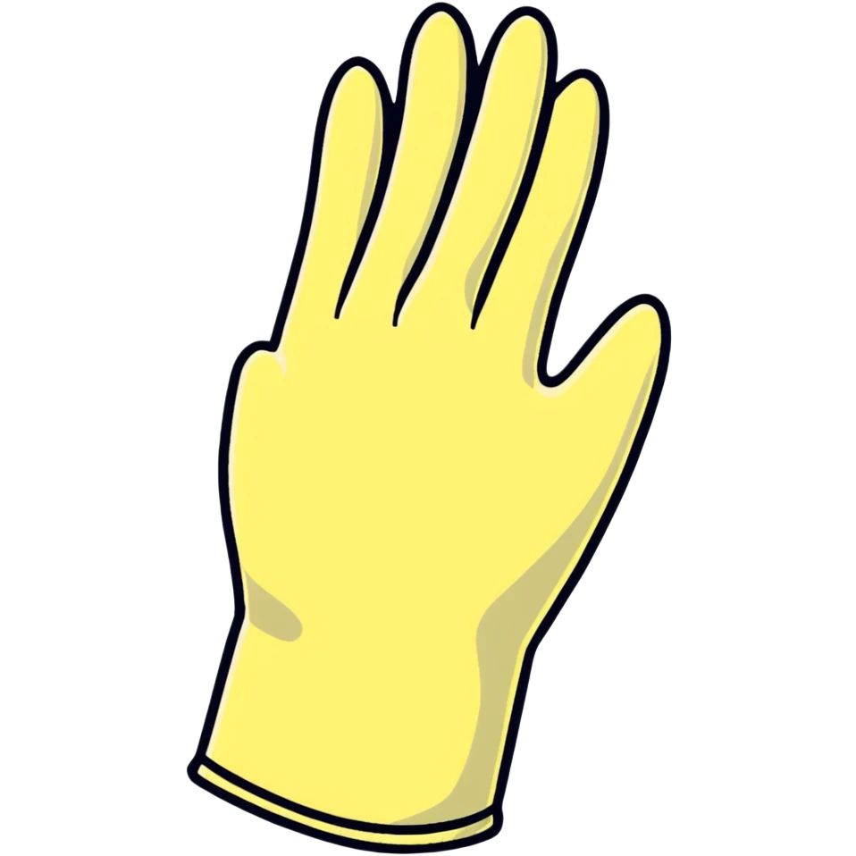 medical latex glove emoji