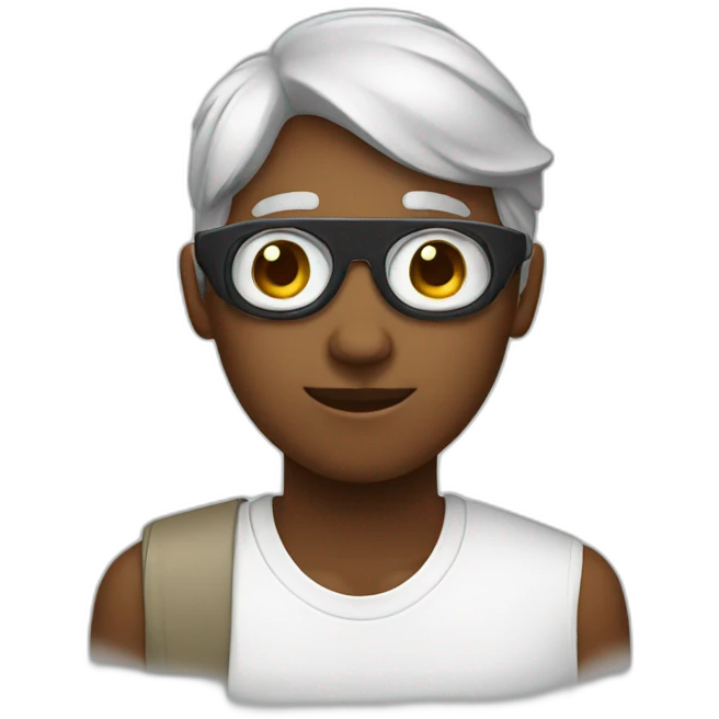 blind emoji