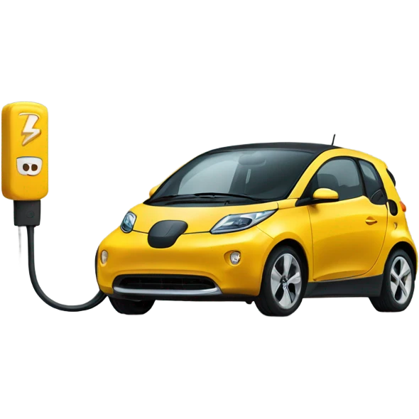 electric car charging emoji