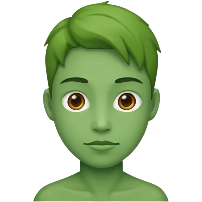 Make them green still emoji