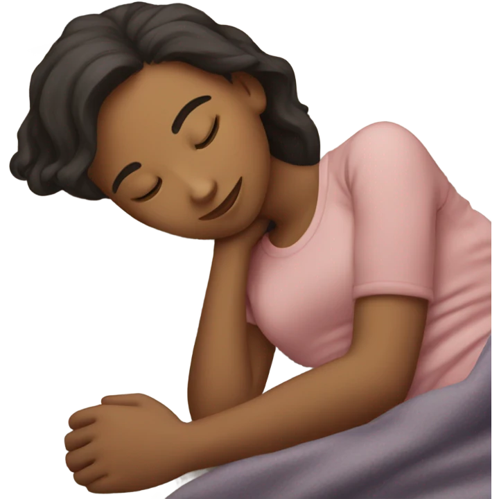 panas girl sleeping emoji