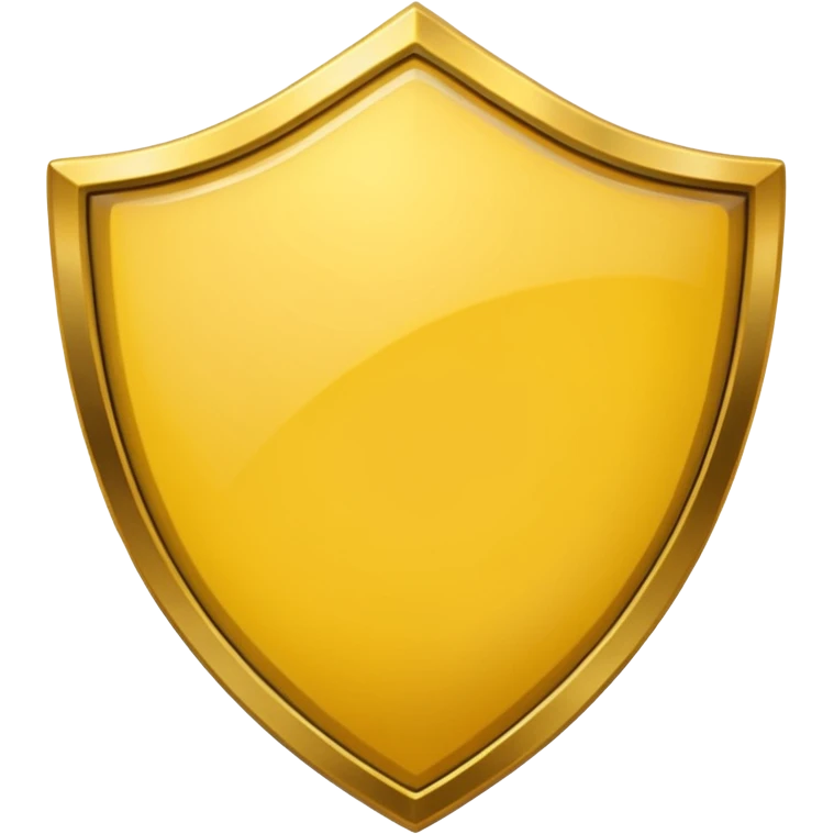 yellow shield  emoji