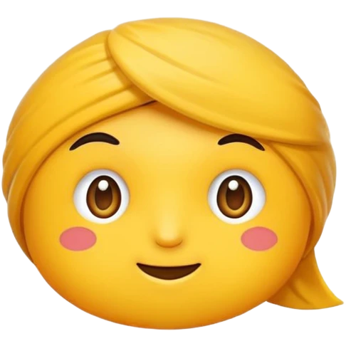 یک ایموجی هلو سفید emoji