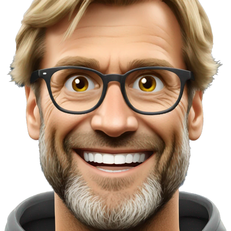 jurgen Klopp angel smile emoji