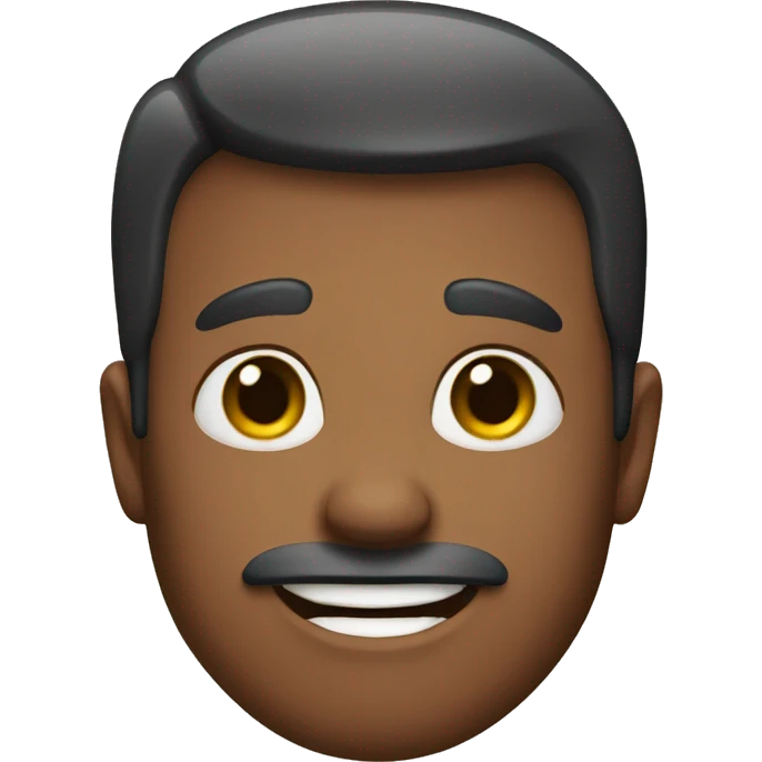 blushing man emoji