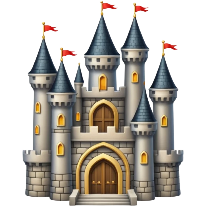 luxurious castle emoji