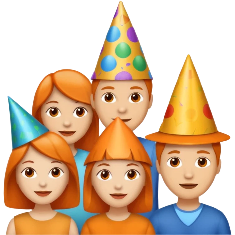 Make the last pictures orange  emoji