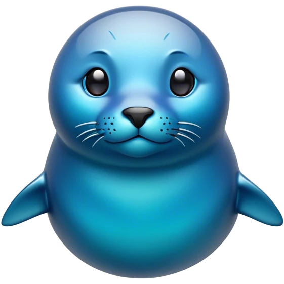 Cinematic Noble Seal Portrait Emoji, Poised and refined, with a sleek, streamlined body adorned in smooth, glossy hues and deep, soulful eyes, Simplified yet sharp and sophisticated features, highly detailed, glowing with a soft, aquatic glow, high shine, intelligent and graceful, stylized with an air of maritime elegance, focused and alert, soft glowing outline, capturing the essence of a watchful ocean guardian that feels as though it could glide out of the screen with effortless authority! emoji