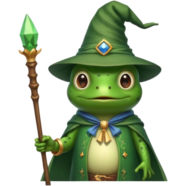 frog wizard emoji