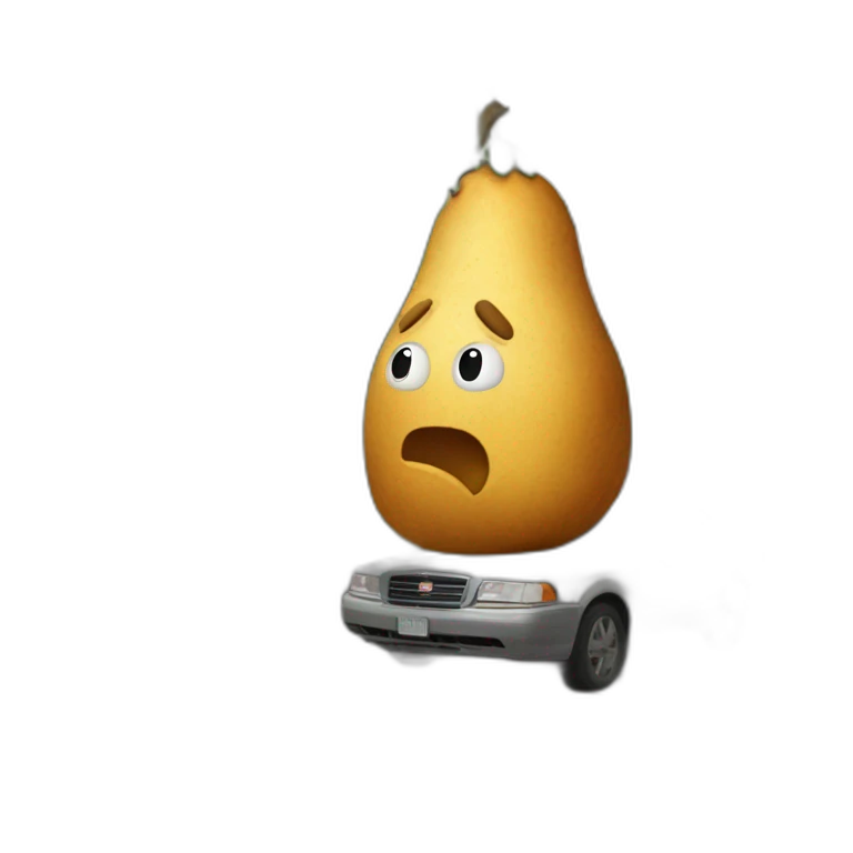 Una patata gigante che distrugge una città emoji