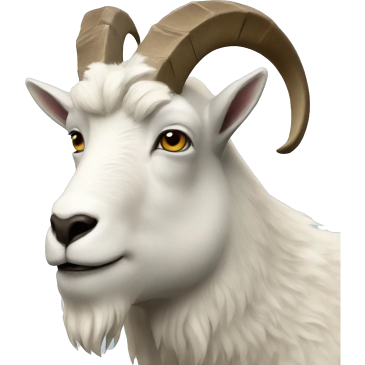 Mountain goat emoji