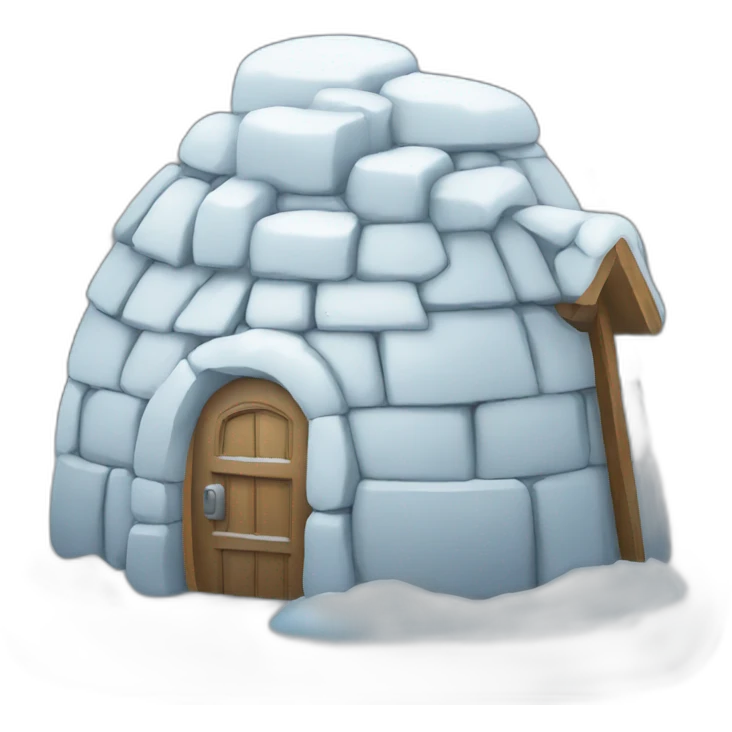 igloo thinking sign emoji