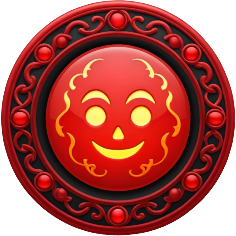 Symbol of void in red emoji