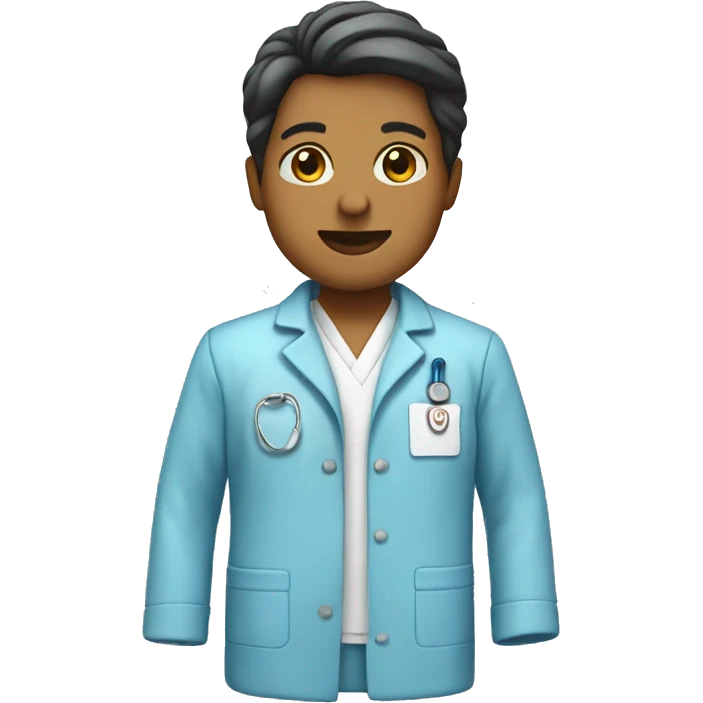 light blue jacket for a nurse, only jacket no person emoji