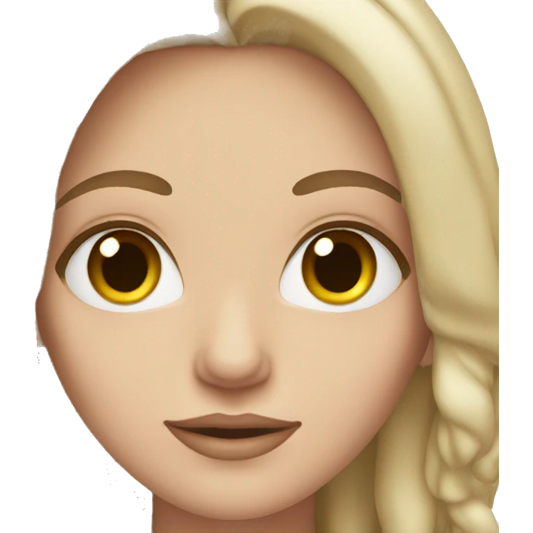 white girl emoji