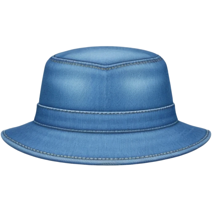 Denim hat emoji