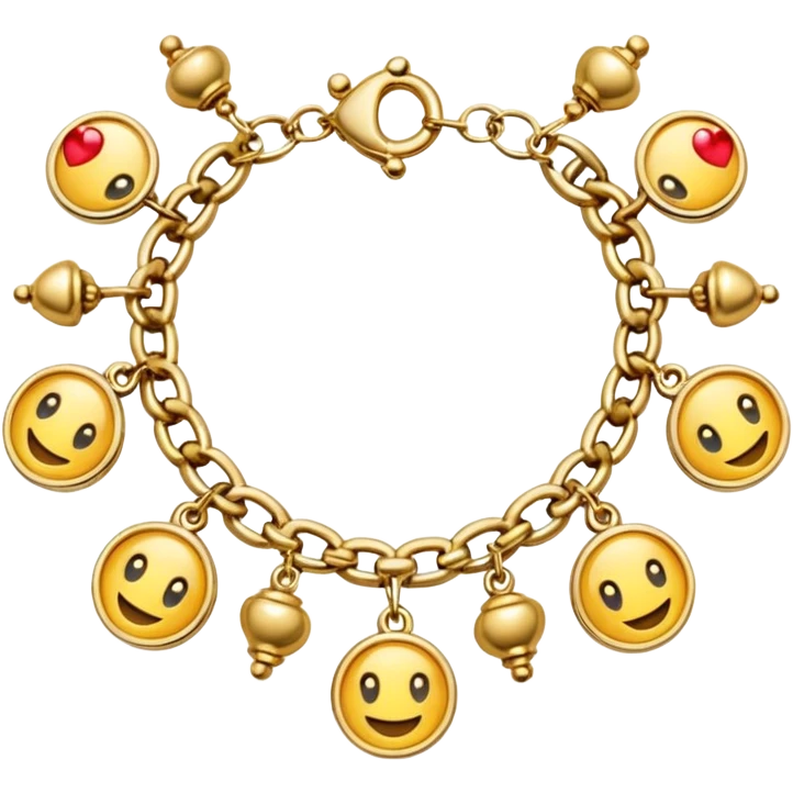 Charm bracelet emoji
