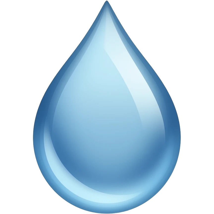goutte d'eau emoji