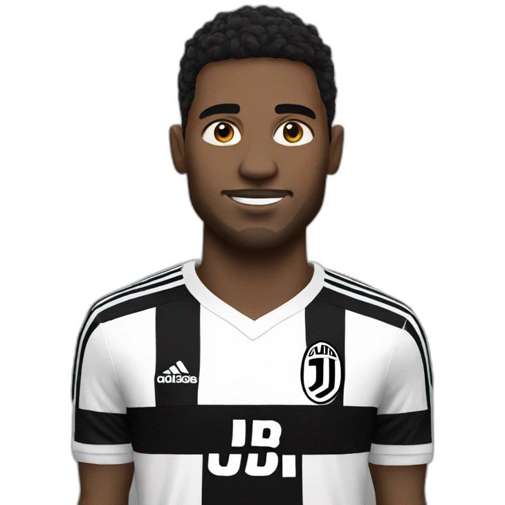 Juventus white player emoji