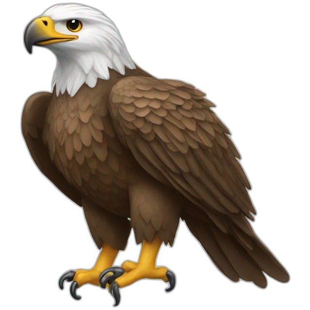 Aigle féroce emoji