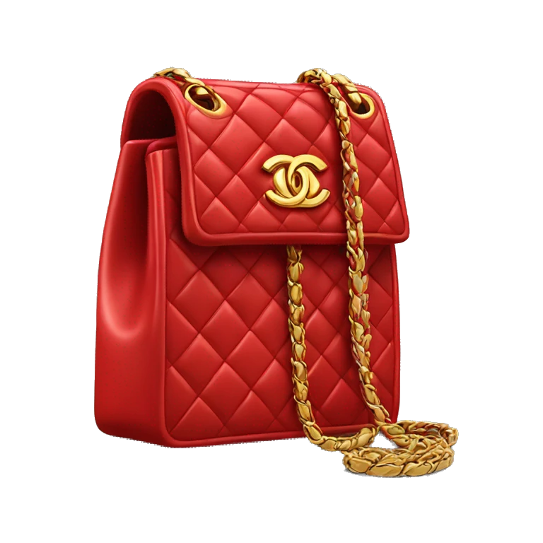 Chanel bag Red emoji