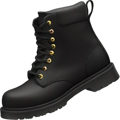 black martens boots emoji