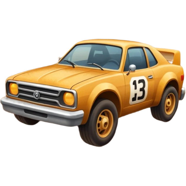 dirt Race track emoji