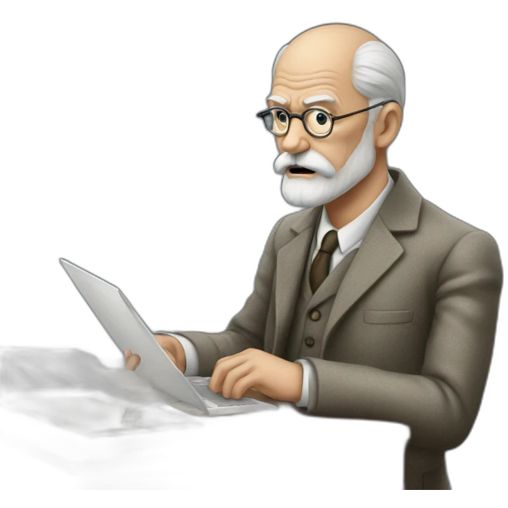 freud asustado emoji