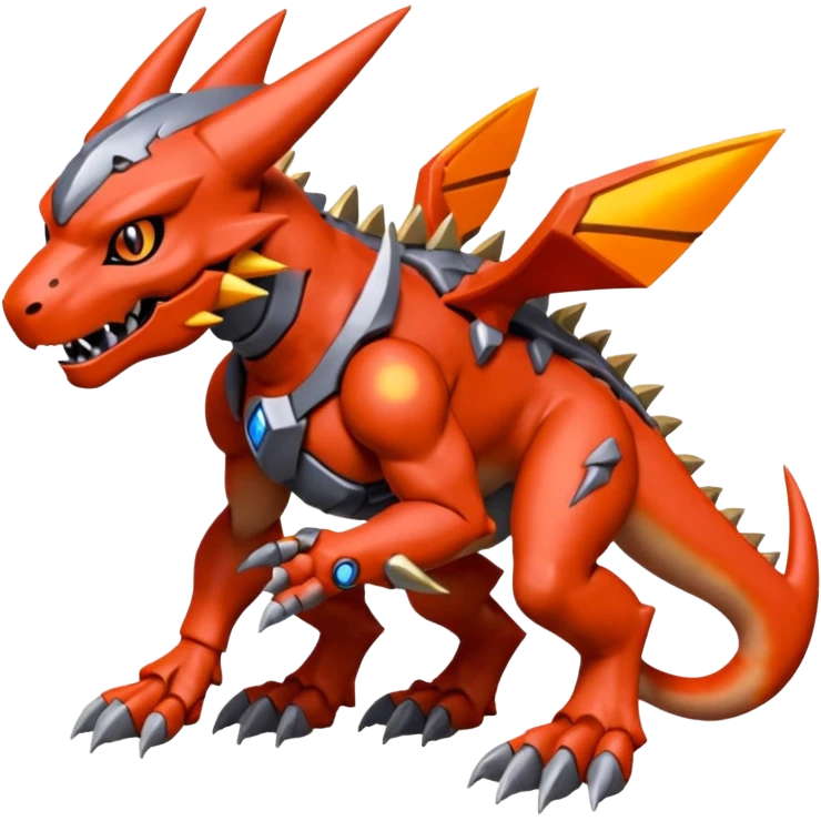 Guilmon-Greymon-Protogen-Pokémon-Digimon-Fakémon-fusion-hybrid-creature emoji