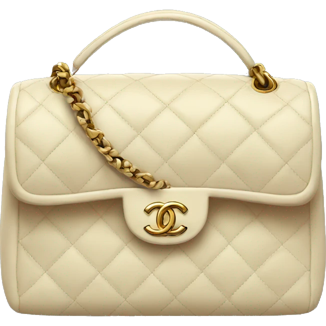 Chanel bag emoji