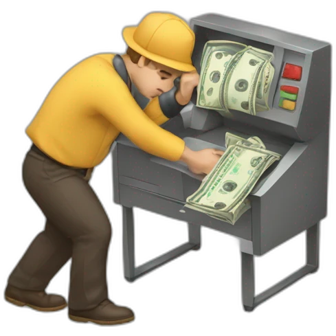 trader lose money emoji