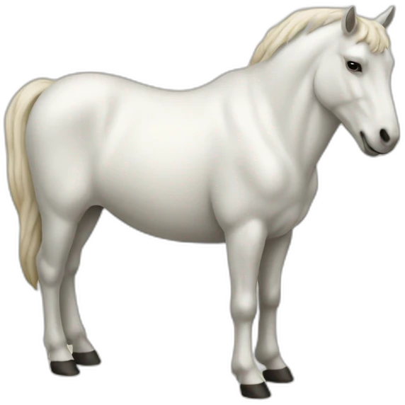 Chèvre sur cheval emoji