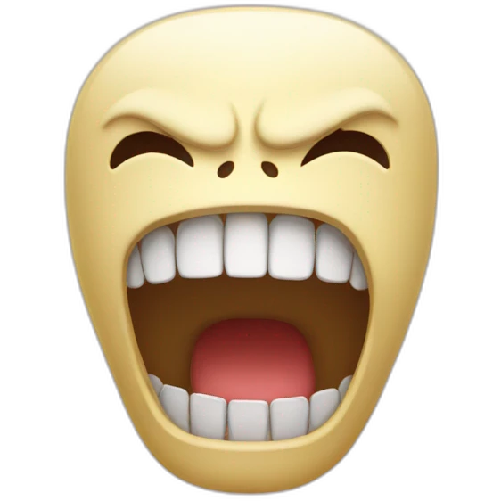 So so so so Angry tooth  emoji