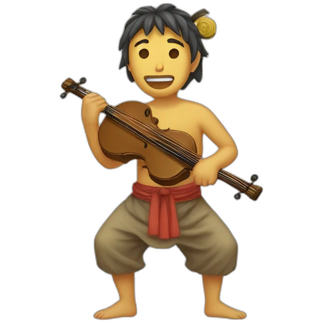 biwa player emoji