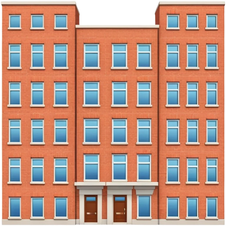 apartment building emoji