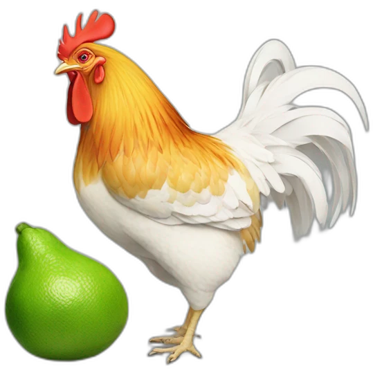 chinese chicken farting lime bursting blowing emoji
