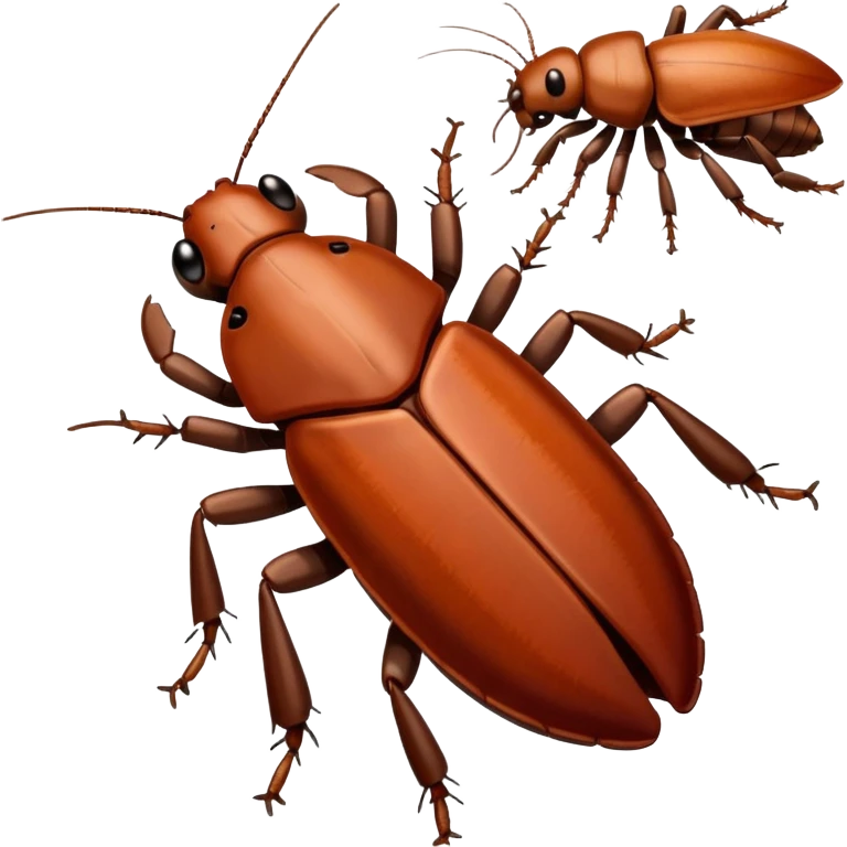Cockroach moving  emoji