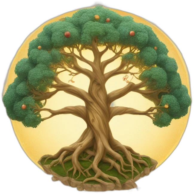 Kabbalah Tree of Life emoji