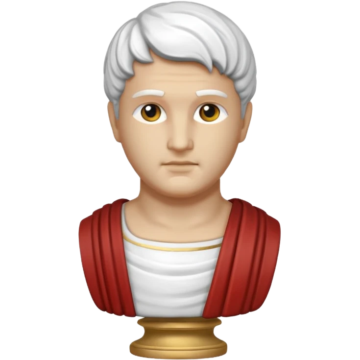 Marble bust emoji
