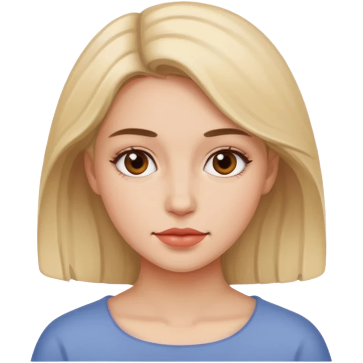 woman painting emoji