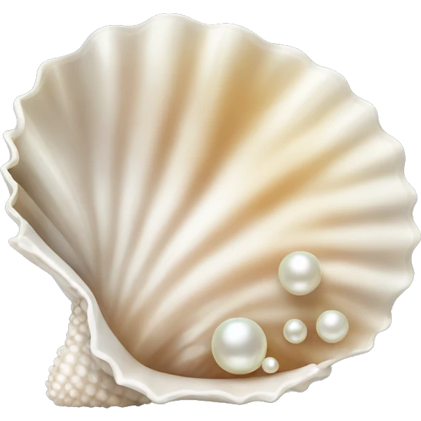 OpenSea shell with pearl emoji