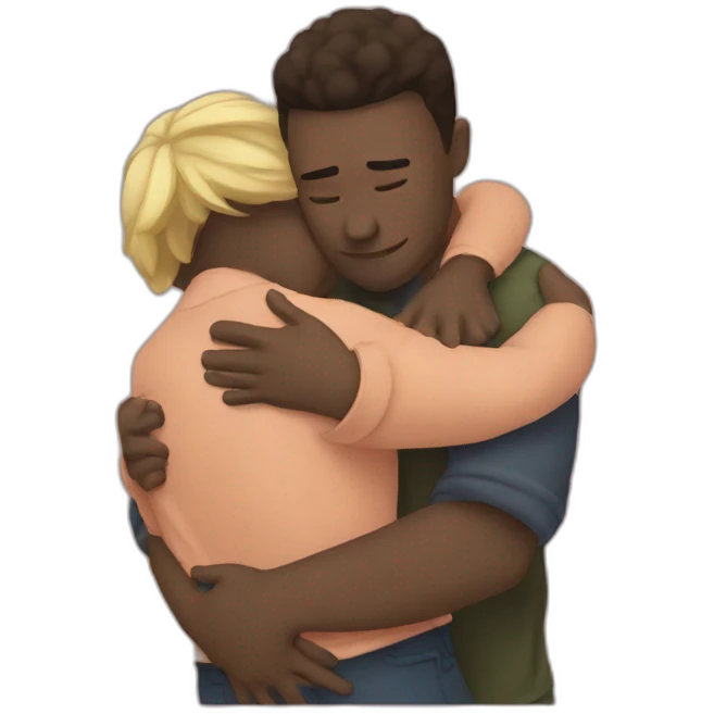 Hug emoji