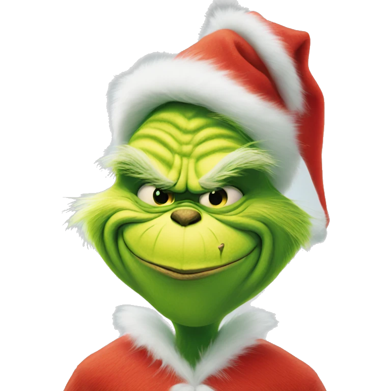 The grinch emoji