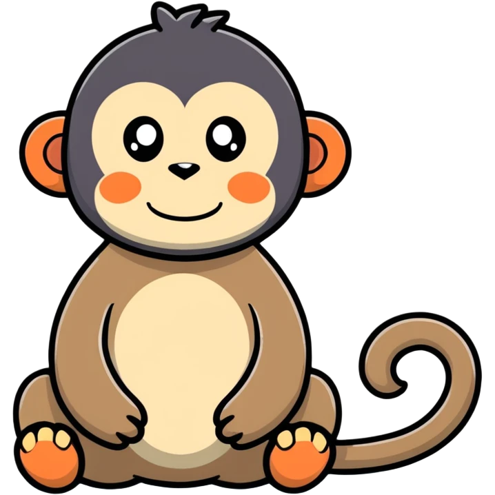 Snow monkey emoji