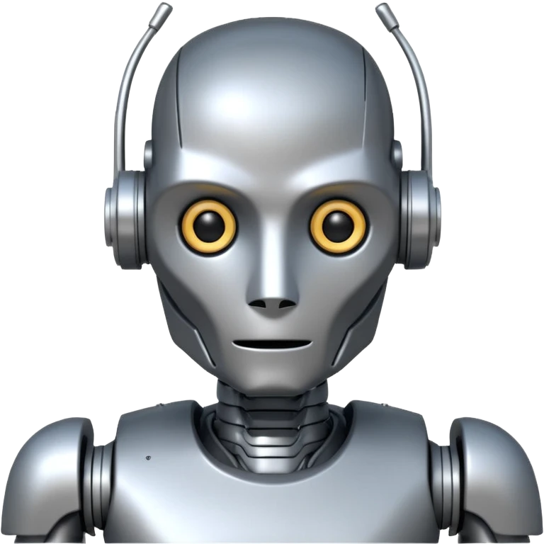 a robot writing with a pencil emoji