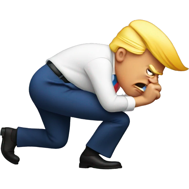 Trump farting  emoji